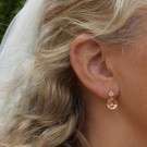68742-99 - Novia - 9 par ørepynt på display, med plakat og hvit ros thumbnail